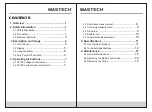 Preview for 2 page of Mastech MS8238C User Manual