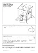 Preview for 15 page of Master Chef 085-3230-2 Assembly, Use And Care Manual