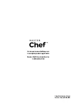 Preview for 60 page of Master Chef 399-8532-8 Assembly Manual