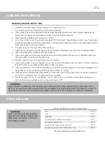 Preview for 25 page of Master Chef G32920 Assembly & User Manual