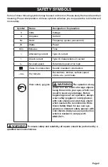 Preview for 3 page of Master-force Flexpower 241-0436 Operator'S Manual