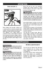 Preview for 13 page of Master-force Flexpower 241-0436 Operator'S Manual