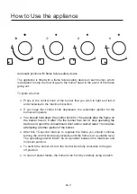 Preview for 36 page of MASTER KITCHEN MKHG 6031-PR TC BK User Manual