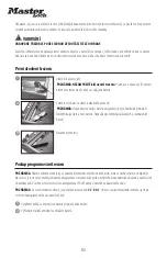 Preview for 92 page of Master Lock ML08EB Instructions For Use Manual