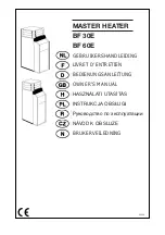 Master BF 30E Owner'S Manual preview