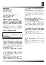 Preview for 7 page of Master BV 69 Operation And Maintenance Manual