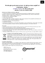 Preview for 32 page of Master ELIPTICAL MASTER E-10 Owner'S Manual