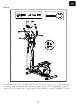 Preview for 41 page of Master ELIPTICAL MASTER E-10 Owner'S Manual