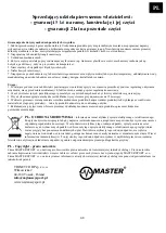 Preview for 48 page of Master ELIPTICAL MASTER E-10 Owner'S Manual