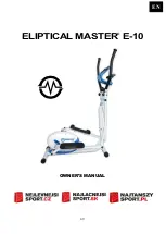 Preview for 49 page of Master ELIPTICAL MASTER E-10 Owner'S Manual