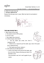 Preview for 19 page of Master FTR100 Operation Manual