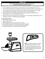 Preview for 9 page of Masterbuilt 60210313 Assembly, Care & Use Manual