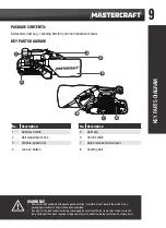 Preview for 9 page of MasterCraft 054-2437-2 Instruction Manual