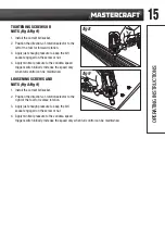 Preview for 15 page of MasterCraft 054-7547-0 Instruction Manual