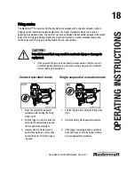 Preview for 18 page of MasterCraft 058-8179-2 Instruction Manual