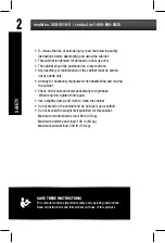 Preview for 4 page of MasterCraft 068-0014-8 Instruction Manual