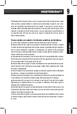 Preview for 11 page of MasterCraft 068-0014-8 Instruction Manual