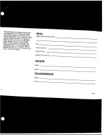 Preview for 5 page of MasterCraft 1994 Maristar 200 Owner'S Manual