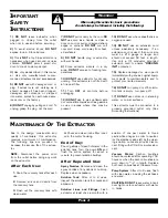 Preview for 2 page of MasterCraft X-405 Operation & Maintenance Manual