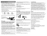 Preview for 2 page of MasterFlow MF-1050 Owner'S Manual