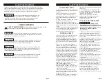 Preview for 3 page of MasterForce 207-1508 Operator'S Manual