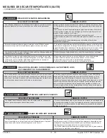 Preview for 21 page of MAT Industries PWFC132600 Operation Manual