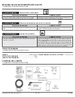 Preview for 22 page of MAT Industries PWFC132600 Operation Manual