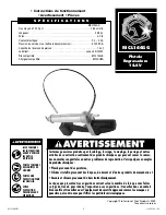 Preview for 9 page of Matco Tools MCL144GG Operating Instructions Manual