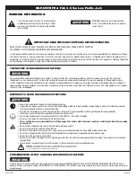 Preview for 2 page of Matco Tools MLPJ35TRF Manual