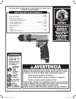 Preview for 8 page of Matco Tools MT1889 Operating Instructions Manual