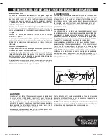 Preview for 7 page of Matco Silver Eagle SE315B Operating Instructions Manual