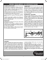 Preview for 10 page of Matco Silver Eagle SE315B Operating Instructions Manual