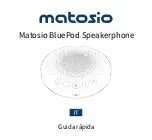 Preview for 26 page of Matosio BluePod Quick Start Manual