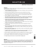 Preview for 3 page of Matrix Fitness IC-MXSB-01 Manual