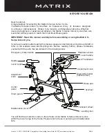 Preview for 4 page of Matrix Fitness IC-MXSB-01 Manual