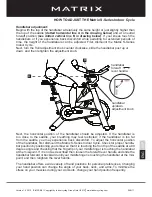 Preview for 11 page of Matrix Fitness IC-MXSB-01 Manual