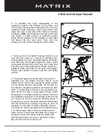 Preview for 16 page of Matrix Fitness IC-MXSB-01 Manual