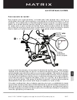 Preview for 39 page of Matrix Fitness IC-MXSB-01 Manual