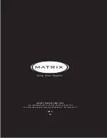 Preview for 91 page of Matrix E3XE - 01 Service Manual