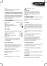 Preview for 43 page of Matrix EHD 1250-30 Translation Of The Original Instructions