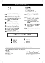 Preview for 87 page of Matrix EHD 1250-30 Translation Of The Original Instructions