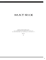 Preview for 74 page of Matrix U3X-05 Service Manual