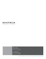 Preview for 32 page of Matrix VS-S22 Owner'S Manual