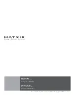 Preview for 32 page of Matrix VS-S42 Owner'S Manual