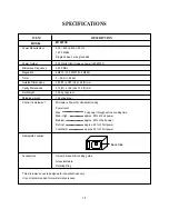 Preview for 4 page of Matsui M130TCS Service Manual