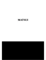 Preview for 36 page of Matsui M130TCS Service Manual