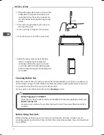 Preview for 18 page of Matsui M55CW14E Instruction Manual