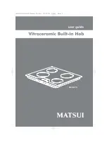 Preview for 1 page of Matsui MCE61TC User Manual