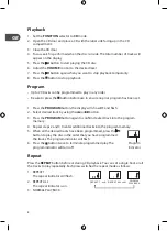 Preview for 8 page of Matsui MHFCD10E Instruction Manual