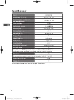 Preview for 34 page of Matsui MUF50W10E Instruction Manual